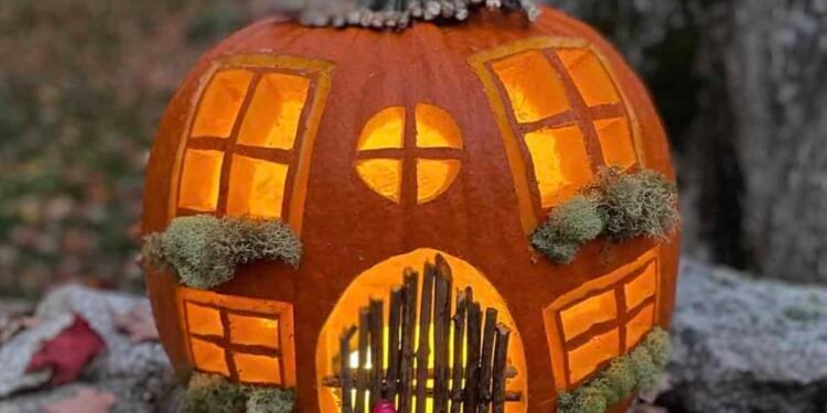 21 Magical Fairy House Pumpkin Carving Ideas For Halloween