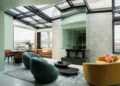 A Colorful Riverside Apartment With a Japanese Twist A Colorful Riverside Apartment With a Japanese Twist
