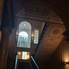 A hidden gem in Tuscany: The grand 19th-century staircase and neoclassical architecture of a historic library A hidden gem in Tuscany: The grand 19th-century staircase and neoclassical architecture of a historic library