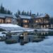 A modern mountain dream home with tranquil pond views in Big Sky, Montana A modern mountain dream home with tranquil pond views in Big Sky, Montana