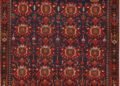 Antique Persian Afshar Lion Rug 74517