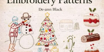Book Review Christmas And Winter Embroidery Patterns by De-ann Black – Needle Work