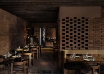 Box 9 used “brick on every surface” in Soho restaurant Kid