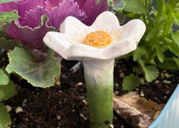 DIY Flower Bee Cups: The Cutest Bee Watering Station