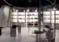 Didea creates steely streetwear store inside ZHA’s Mercury Tower