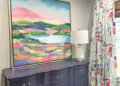 Easy DIY Frame For A Large Canvas
