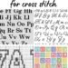 Easy Fonts to Add to Your Cross Stitch – Cross-Stitch