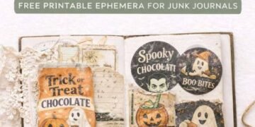 Freebie Friday – Vintage Halloween Candy Wrappers (Printable Ephemera) – Scrap Booking