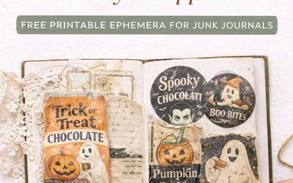 Freebie Friday – Vintage Halloween Candy Wrappers (Printable Ephemera) – Scrap Booking