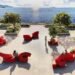 Furniture that encourages outdoor community gatherings Furniture that encourages outdoor community gatherings