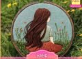 Girl in Meadow Hand Embroidery Pattern – Etsy Review – Needle Work