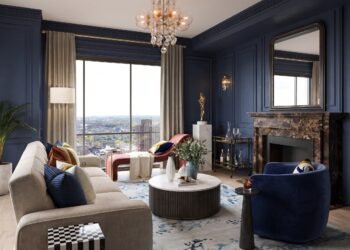 Great Gatsby Interior Design for a Modern Condo