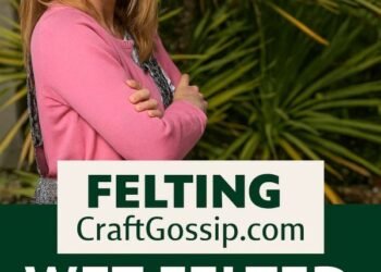 How to Wet Felt an Embellished Clutch Purse by Natasha Smart Textiles – Felting