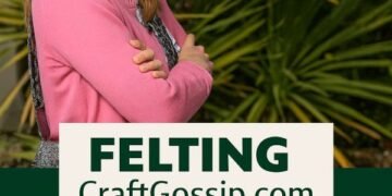How to Wet Felt an Embellished Clutch Purse by Natasha Smart Textiles – Felting