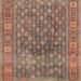 Large Antique Persian Bakshaish Rug 74488 by Nazmiyal Rugs