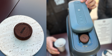 Lavazza’s new Tablì machine uses pure coffee and zero casing