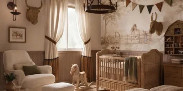 Looking for a peaceful baby room? These 7 farmhouse nursery ideas are full of beautiful inspiration