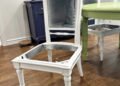 Painted Dining Chairs & Dining Table Orientation Options