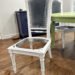Painted Dining Chairs & Dining Table Orientation Options