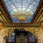 Palau de la Música Catalana, Barcelona: a concert hall crowned by a stained-glass sun
