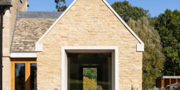 Prest Vale Architects extends stone rectory in the Cotswolds