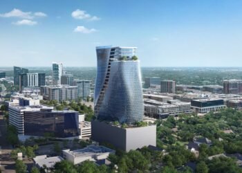 STG Design unveils design for “sinuous” Houston skyscraper