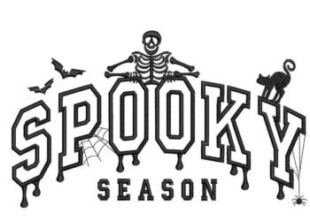 Spooky Season Sweater Embroidery Design – Etsy Review – Needle Work