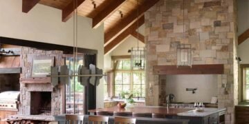 Step inside this rustic lake house in New Hampshire with stunning timber details Step inside this rustic lake house in New Hampshire with stunning timber details
