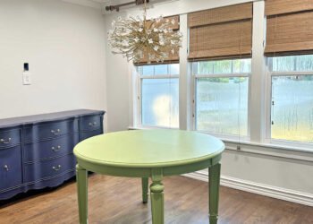 The Freshly Painted Dining Room Walls (And My New Favorite Neutral Wall Color)