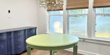 The Freshly Painted Dining Room Walls (And My New Favorite Neutral Wall Color)