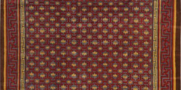 Vintage Nepal Rug 15433 by Nazmiyal Rugs