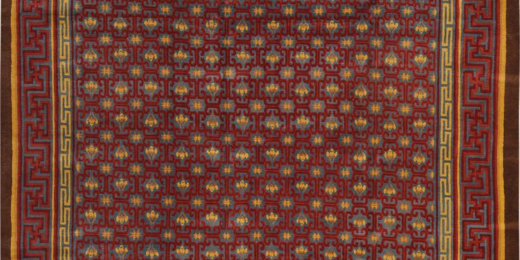 Vintage Nepal Rug 15433 by Nazmiyal Collection
