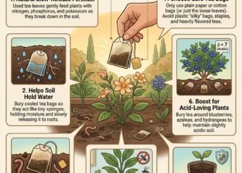 What Happens When You Bury Tea Bags in Soil? Your Plants Will Thank You! –